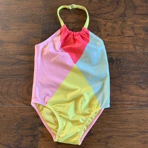 One piece kids swimsuit